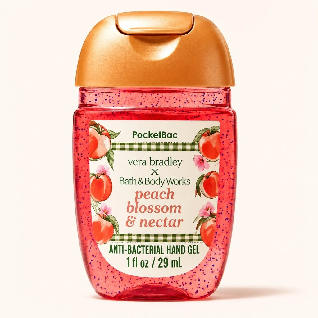 Peach Blossom & Nectar - PocketBac Hand Sanitizer - 1 fl oz / 29 ml - Imagem 2