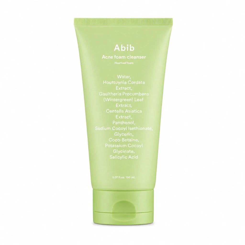 Abib Acne Foam Cleanser Heartleaf Foam – 150ml - Imagem 2