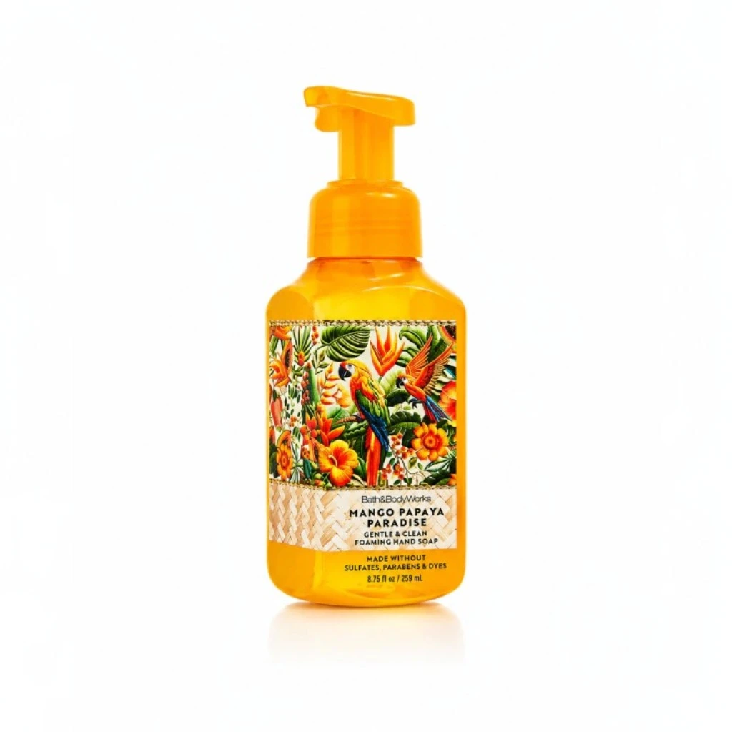 Mango Papaya Paradise - Clean Foaming Hand Soap - 8.75 fl oz / 259 ml - Imagem 2