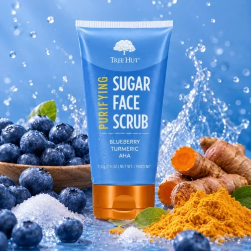 Tree Hut Blueberry & Turmeric Face Scrub - 7.4 fl oz