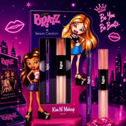Duo de lábios volumizadores "Kiss N' Makeup" da Bratz