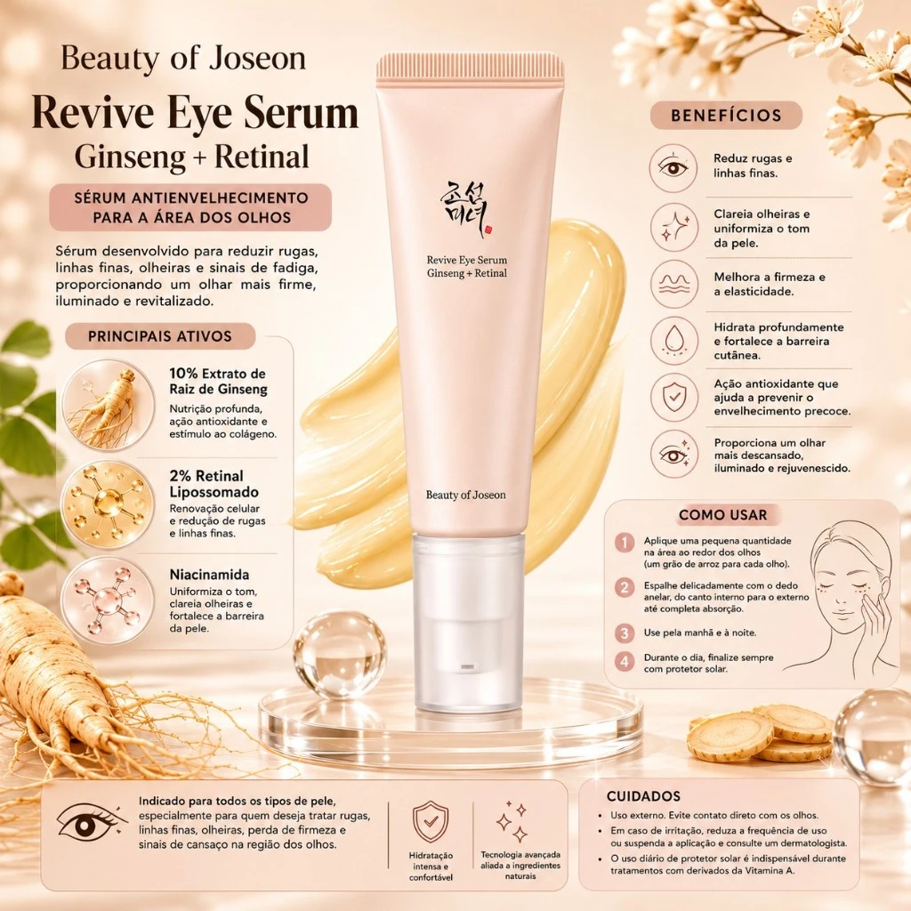 Beauty of Joseon Revive Eye Serum Ginseng + Retinal - Imagem 3