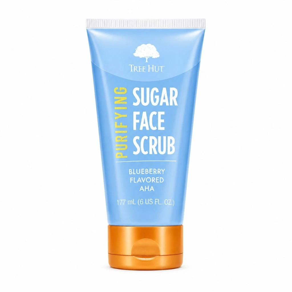Tree Hut Blueberry & Turmeric Face Scrub - 7.4 fl oz - Imagem 2