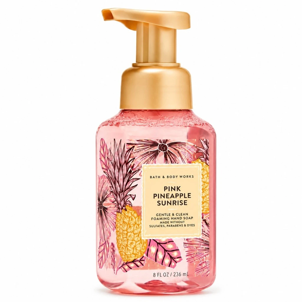 Pink Pineapple Sunrise - Clean Foaming Hand Soap - 8.75 fl oz / 259 ml - Imagem 2
