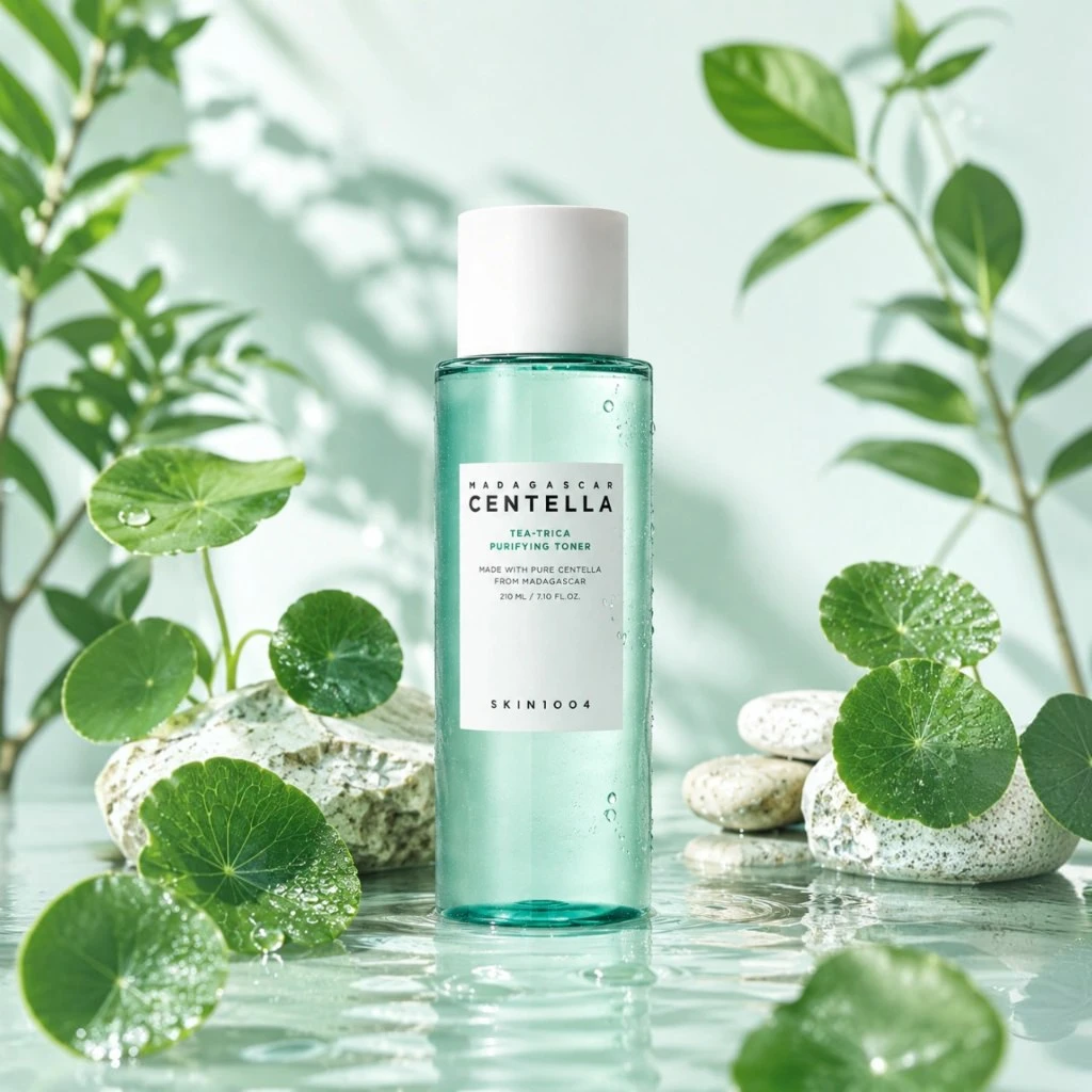 SKIN1004 Madagascar Centella Tea-Trica Purifying Toner – Tônico Purificante para Pele Oleosa e Acneica 210ml