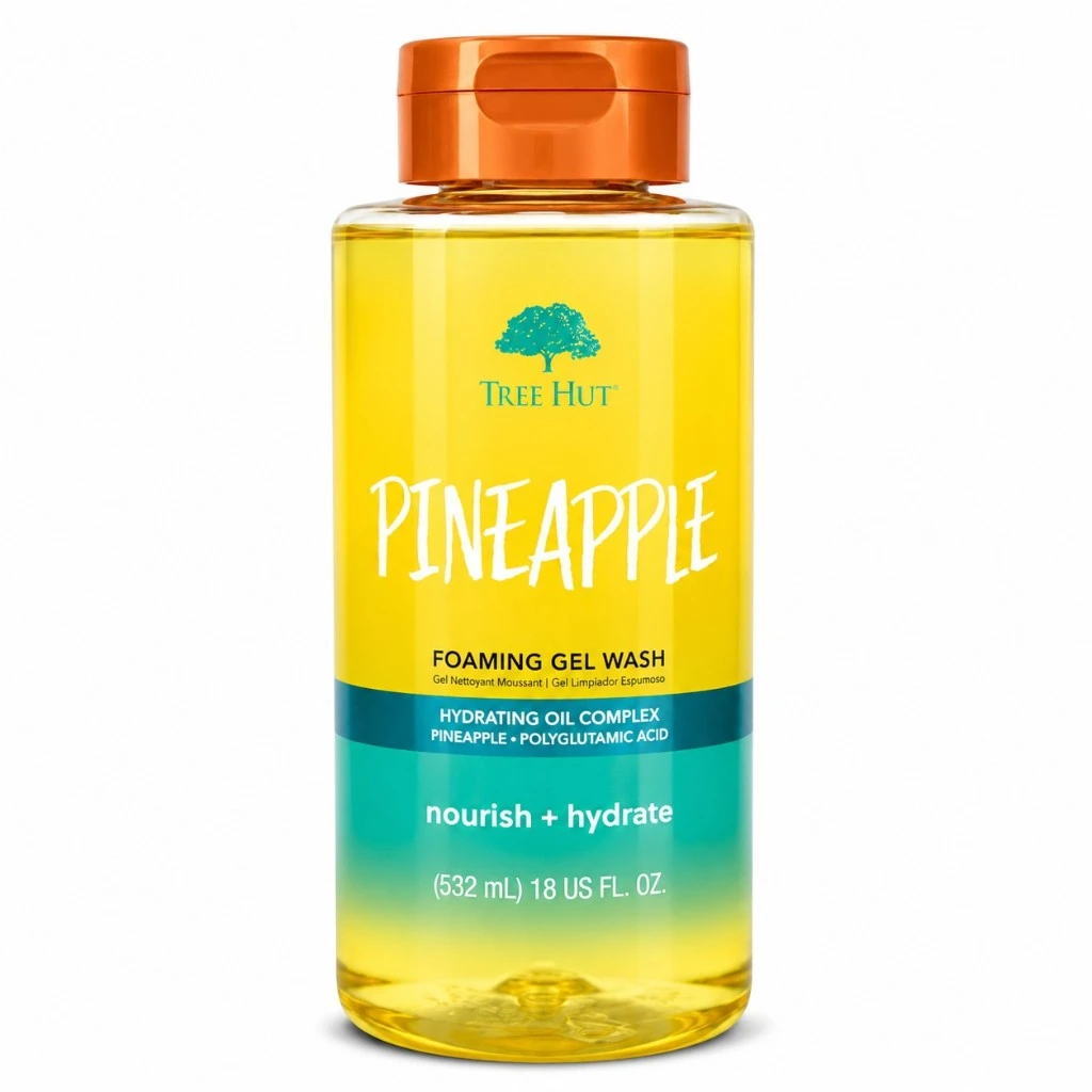 Tree Hut Pineapple Moisturizing Shower Gel - 18 Fl Oz - Imagem 2