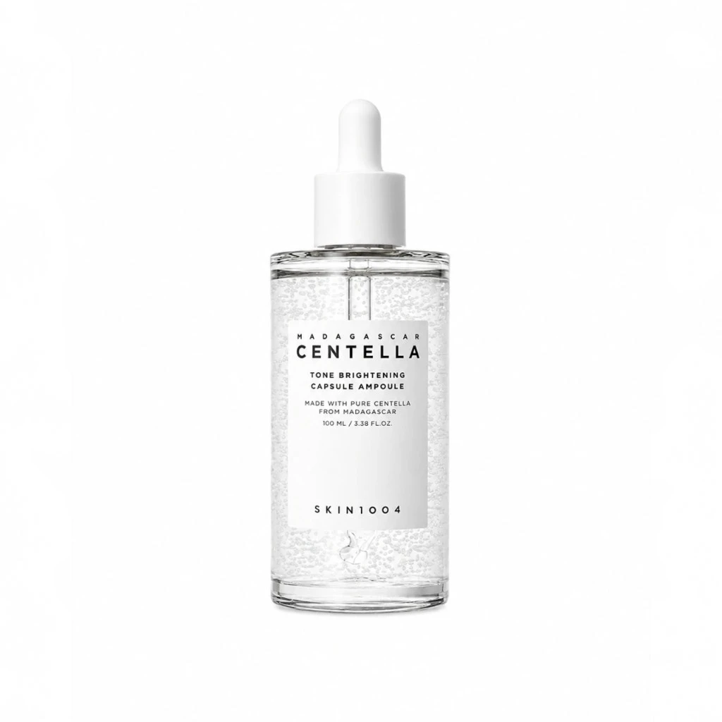 SKIN1004 Madagascar Centella Tone Brightening Capsule Ampoule – Ampola Facial Iluminadora 100ml - Imagem 2