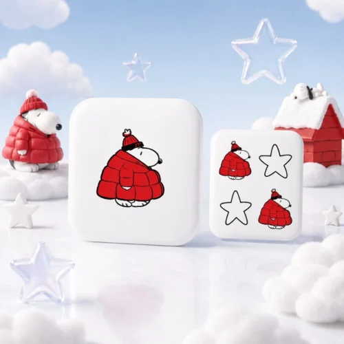 Adesivos Para Espinhas Starface Hydro-star Snoopy Branco (32 Unidades)