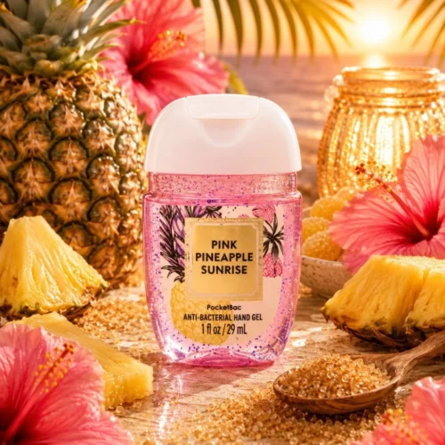 Pink Pineapple Sunrise - PocketBac Hand Sanitizer - 1 fl oz / 29 ml