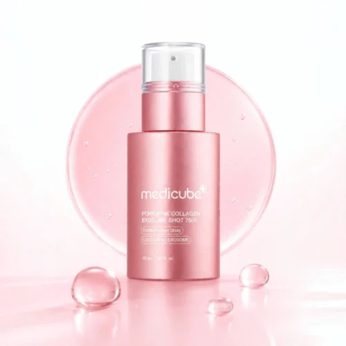 Medicube PDRN Pink Collagen Exosome Shot 7500 – Sérum Regenerador Intensivo 30ml