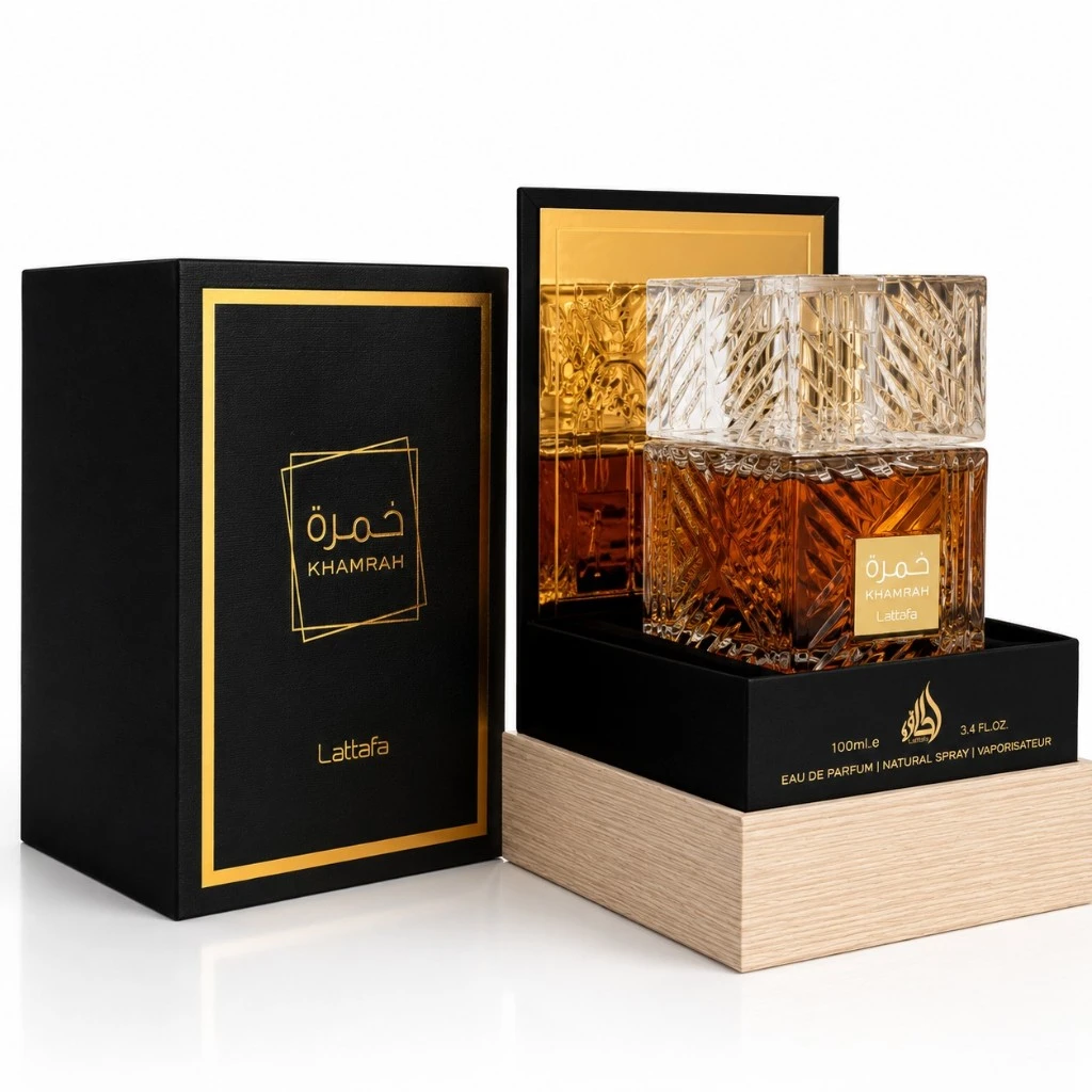 Lattafa Khamrah Eau de Parfum - 100ml - Imagem 2