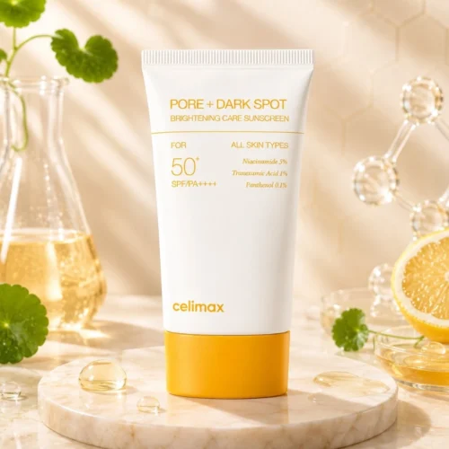 Celimax Pore+ Dark Spot Brightening Care Sunscreen SPF50+ PA++++ – 50ml