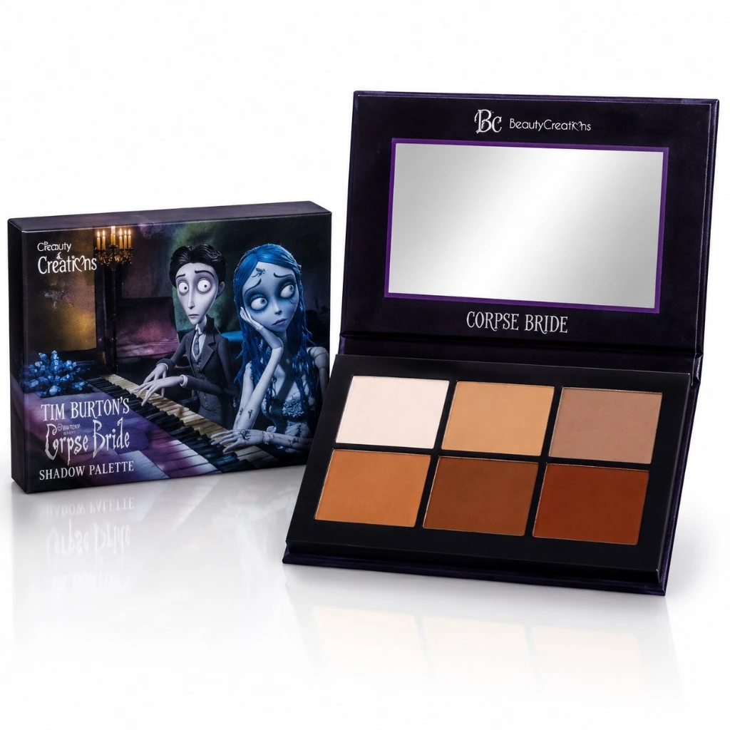 Paleta de Contorno em Creme According To Plan de Tim Burton's Corpse Bride x Beauty Creations - Imagem 2