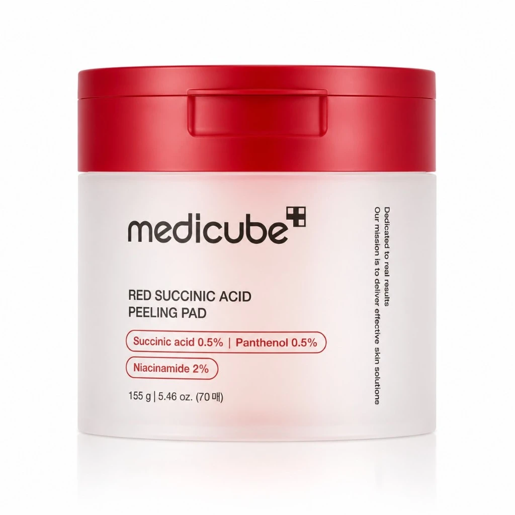 MEDICUBE- Red Succing Acid Peeling Pad - 155g - Imagem 2