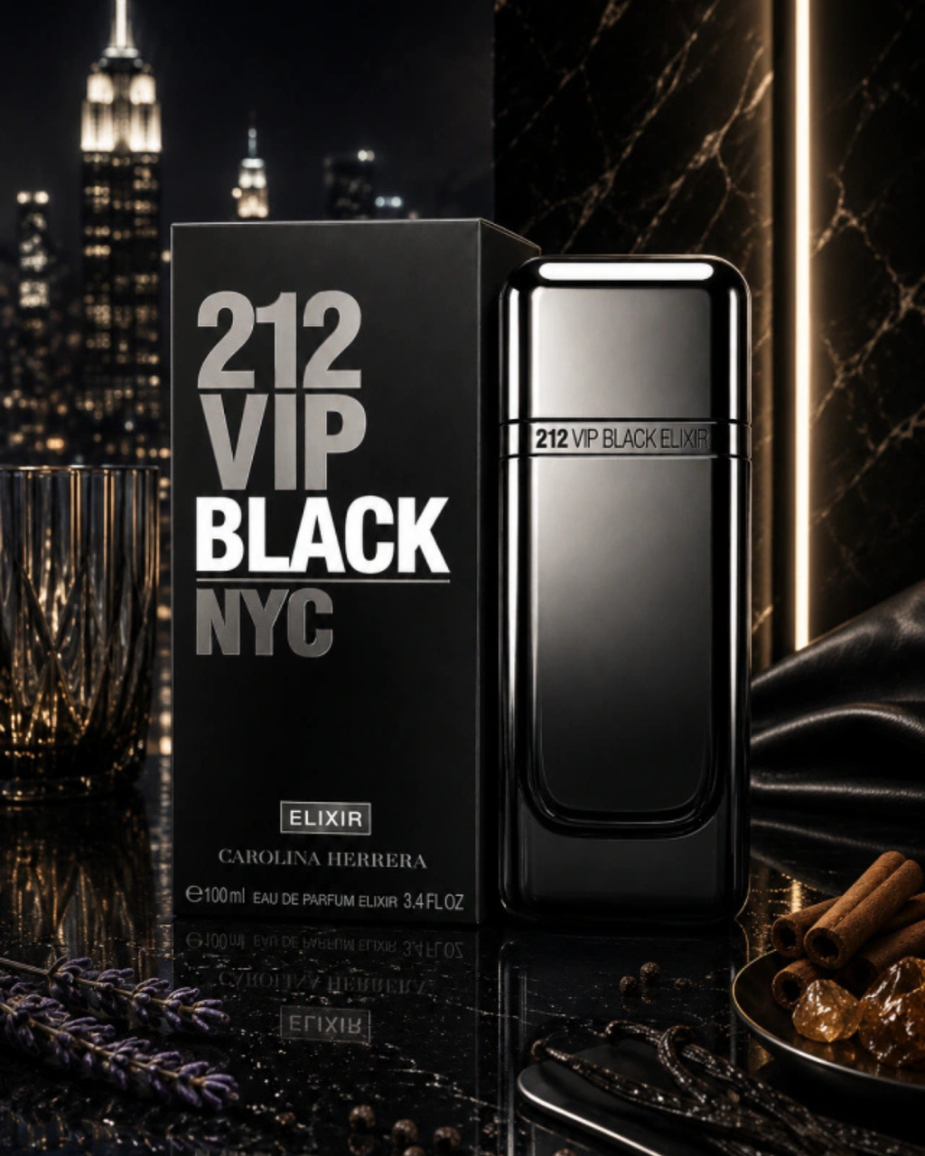 Carolina Herrera 212 Vip Black Elixir Eau de Parfum - 100ml