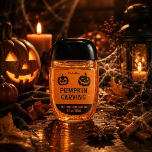 Pumpkin Carving - PocketBac Hand Sanitizer - 1 fl oz / 29 ml