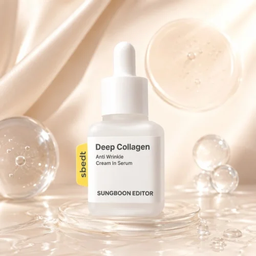 Sungboon Editor Deep Collagen Power Boosting Cream in Serum