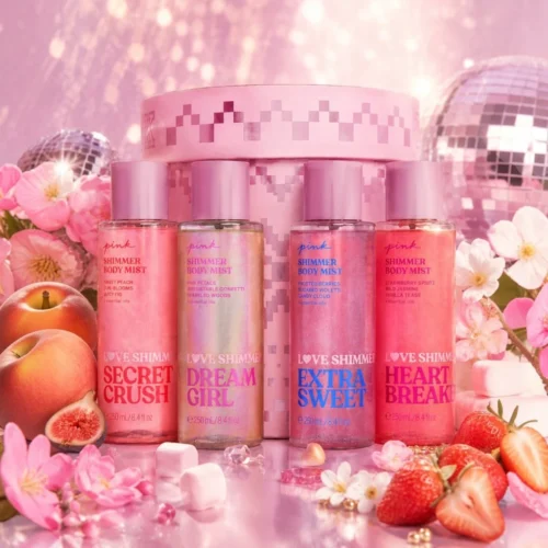 Kit PINK Love Shimmer - Fragance Mist
