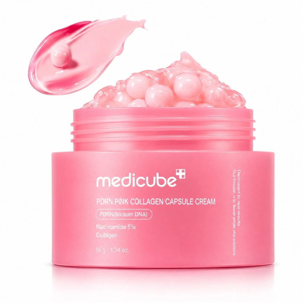 Medicube - PDRN Pink Collagen Capsule Cream - 55g - Imagem 2
