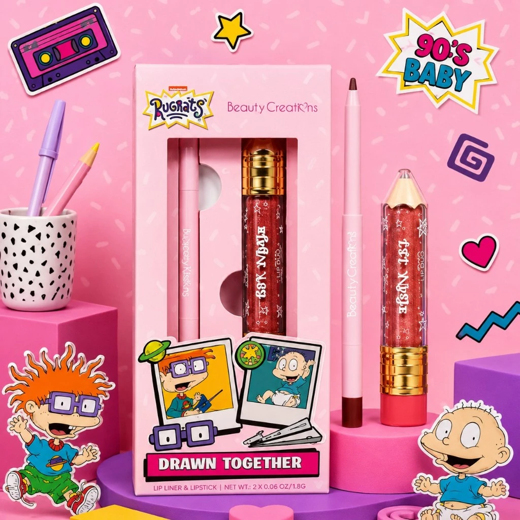 Rugrats x Beauty Creations Drawn Together Duo de Batons