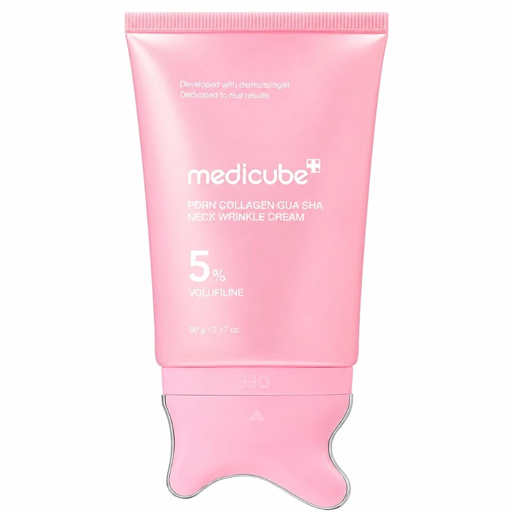 Medicube PDRN Collagen Gua Sha Neck Wrinkle Cream – 90g - Imagem 2