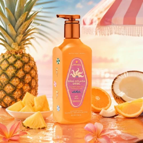 Piña Colada Swirl - Cleansing Gel Hand Soap