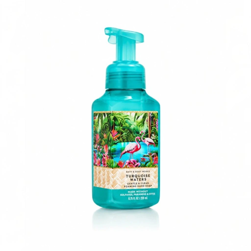 Turquise Waters - Clean Foaming Hand Soap - 8.75 fl oz / 259 ml - Imagem 2