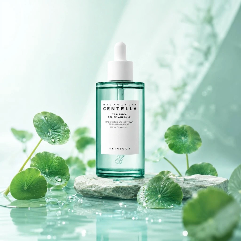 SKIN1004 Madagascar Centella Tea-Trica Relief Ampoule – Sérum Calmante Antiacne 100ml
