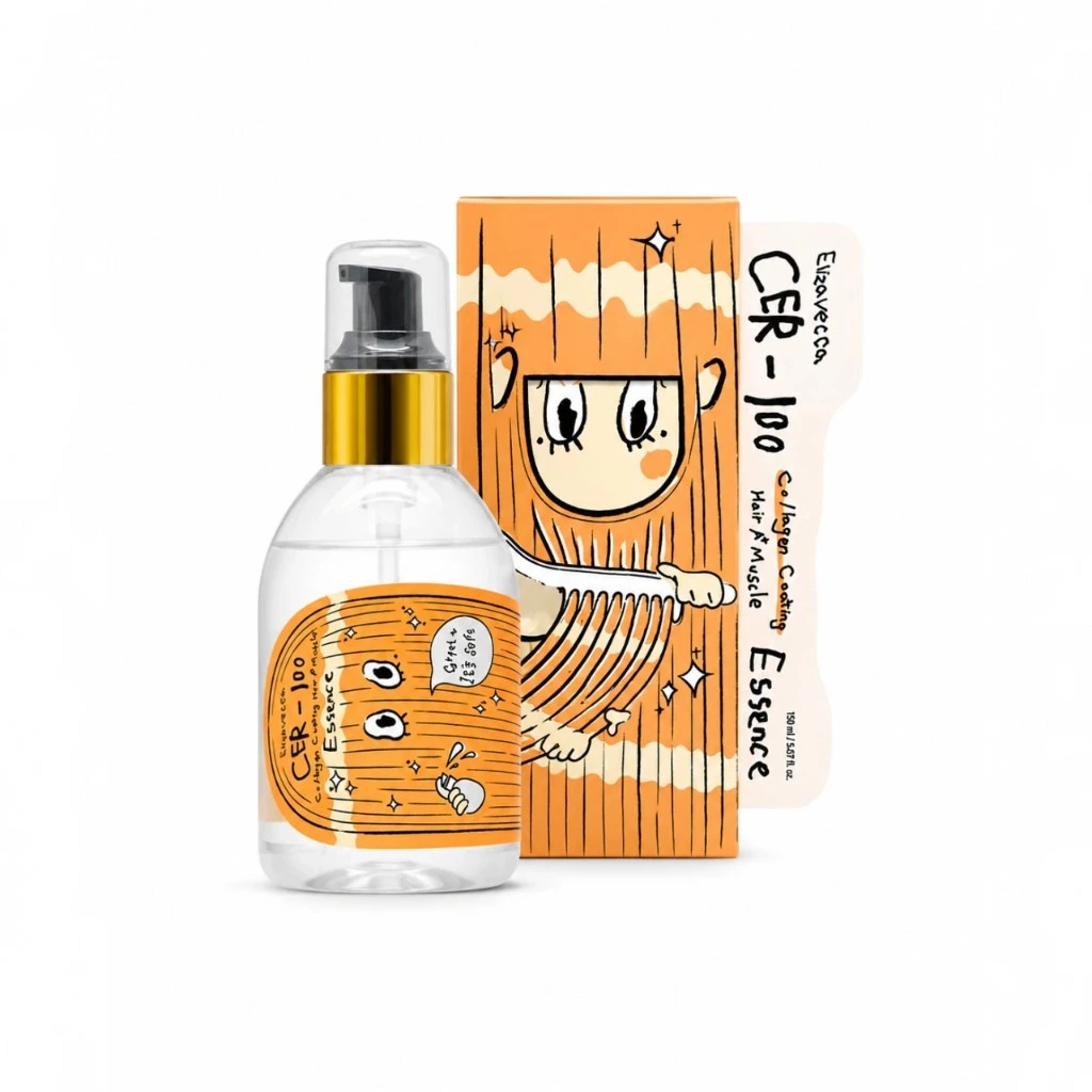 Elizavecca CER-100 revestimento de colágeno cabelo A+ essência muscular 150 ml - Imagem 2