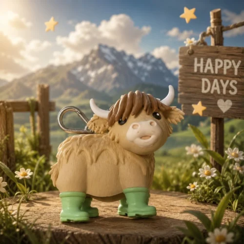 Capinha PocketBac -  Highland Cow