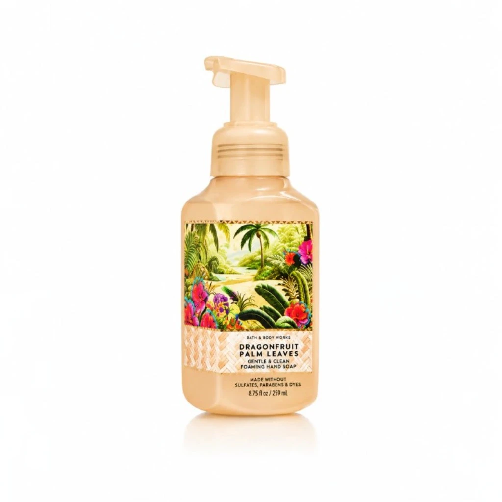 Dragonfruit & Palm Leaves - Clean Foaming Hand Soap - 8.75 fl oz / 259 ml - Imagem 2
