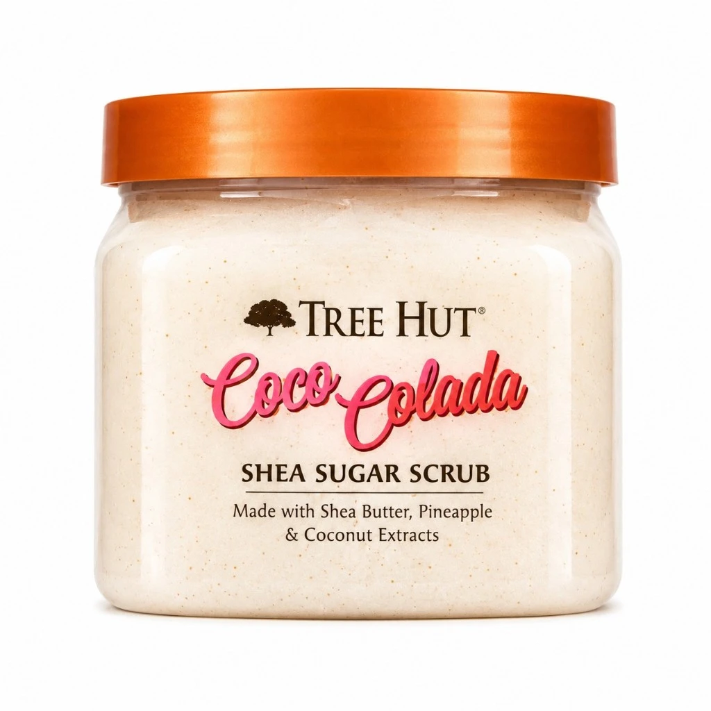 Tree Hut Coco Colada Shea Sugar Scrub – Esfoliante Corporal 510g - Imagem 2