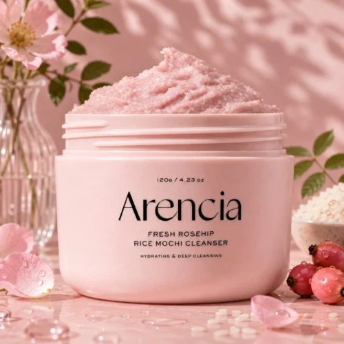 Arencia Fresh Rosehip Rice Mochi Cleanser – 120g