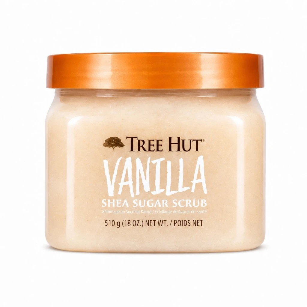 Tree Hut Vanilla Shea Sugar Scrub – Esfoliante Corporal 510g - Imagem 2