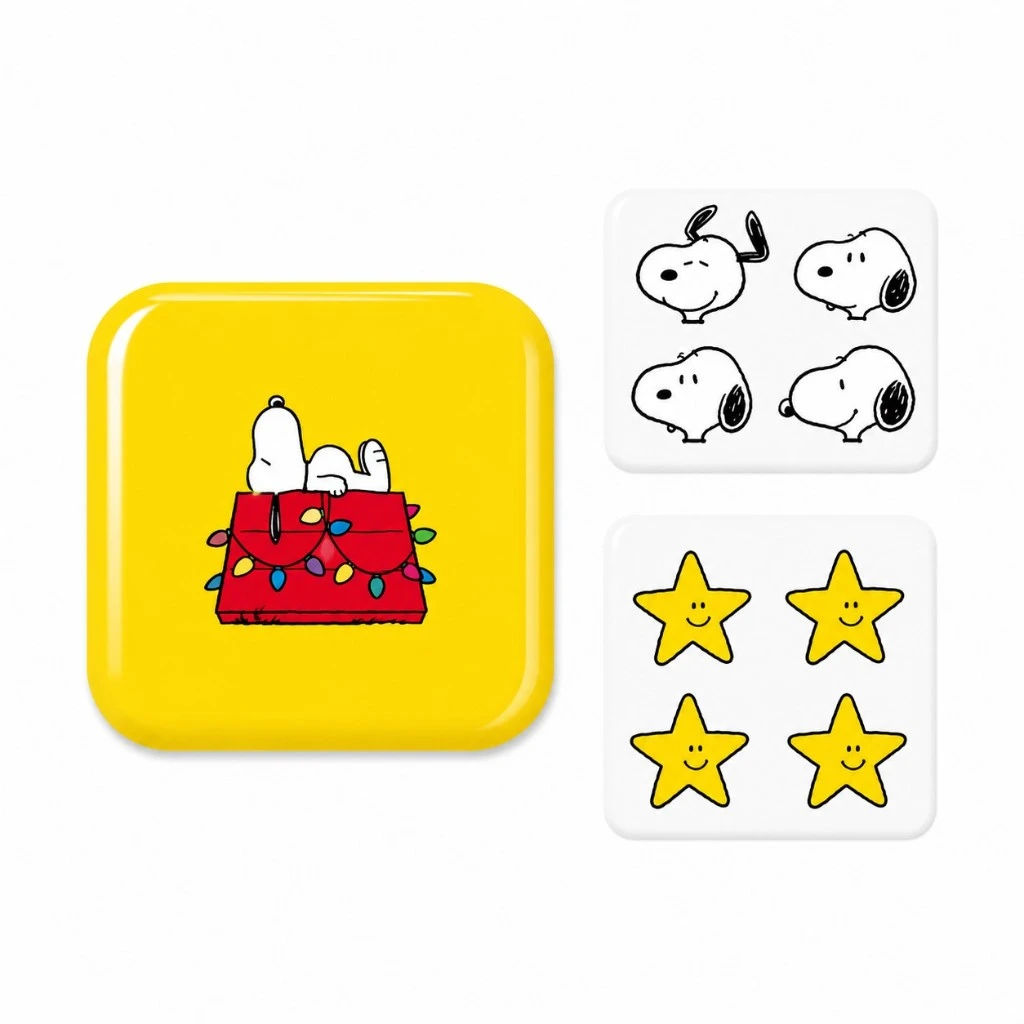 Adesivos Para Espinhas Starface Hydro-star Snoopy Amarelo (32 Unidades) - Imagem 2