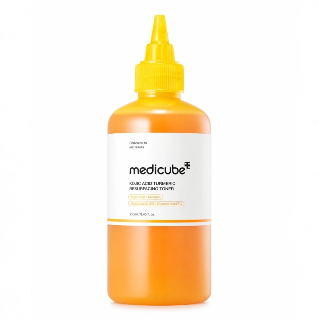 Medicube Kojic Acid Turmeric Toner – Tônico Clareador e Uniformizador 250ml - Imagem 2