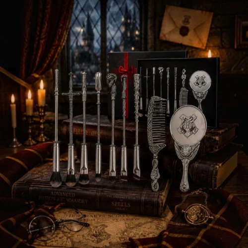 Kit de Pincéis Harry Potter - 9 unidades