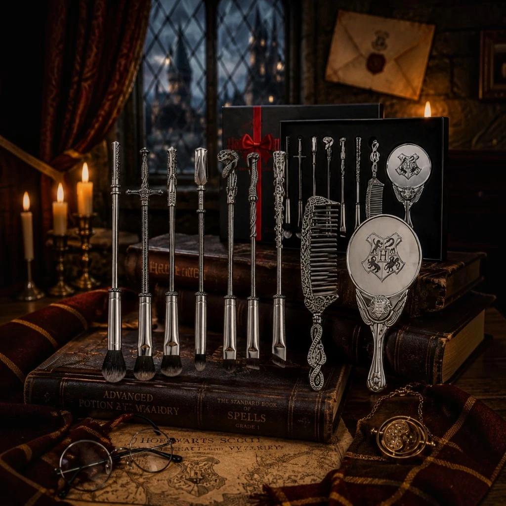 Kit de Pincéis Harry Potter - 9 unidades