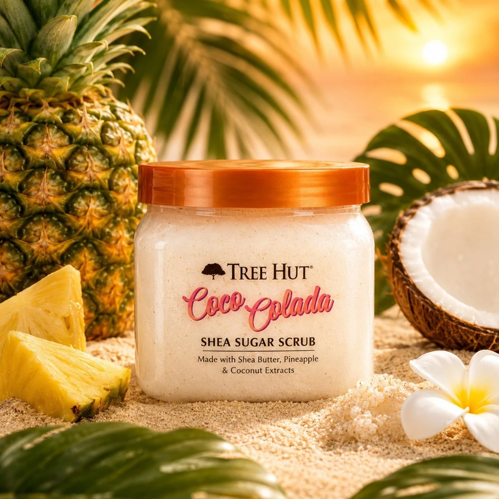 Tree Hut Coco Colada Shea Sugar Scrub – Esfoliante Corporal 510g