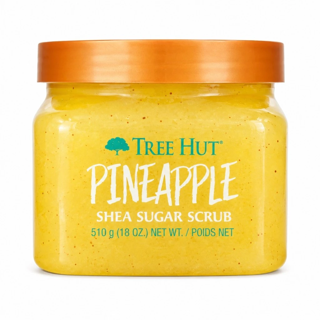 Tree Hut Pineapple Shea Sugar Scrub – Esfoliante Corporal 510g - Imagem 2