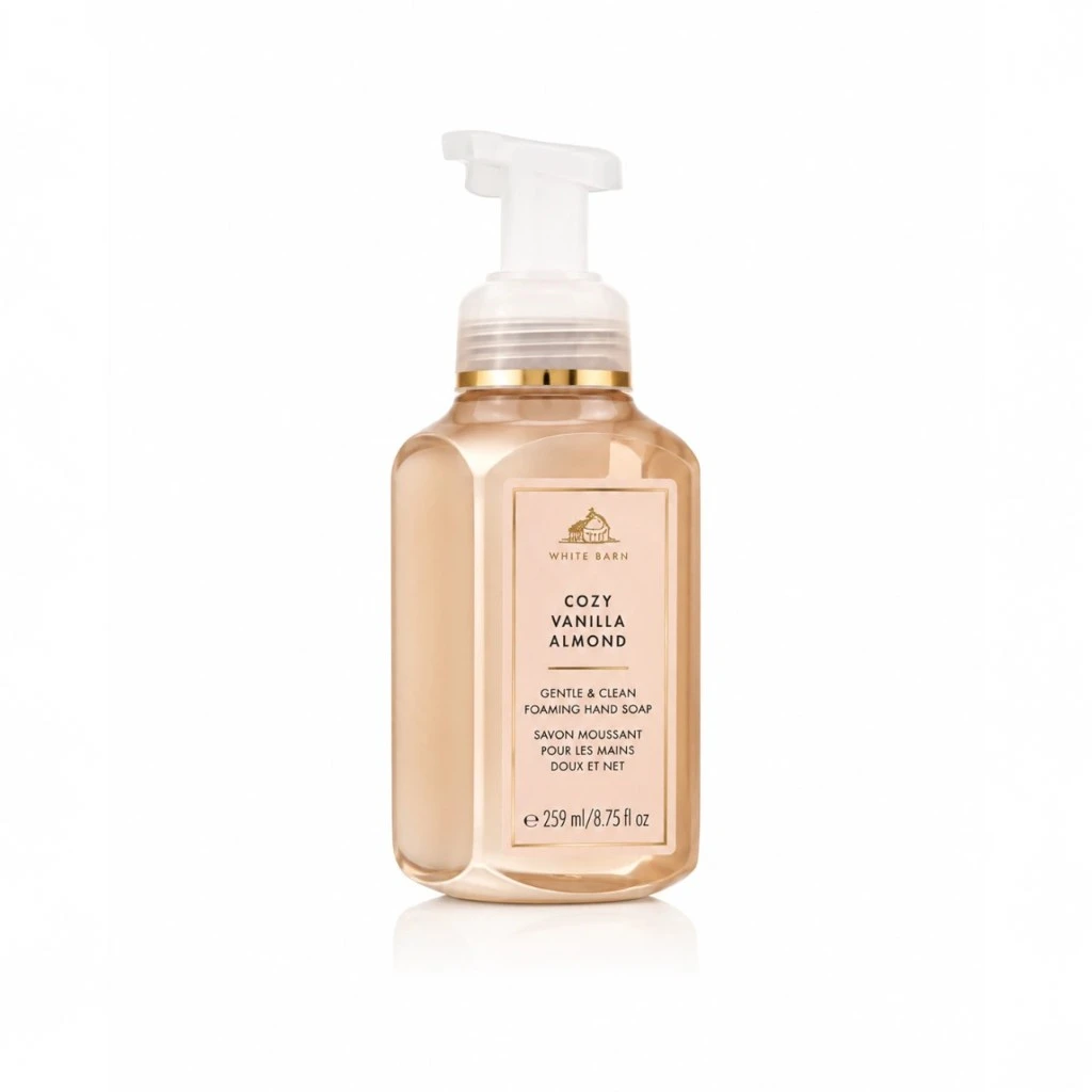 Cozy Vanilla Almond - Clean Foaming Hand Soap - 8.75 fl oz / 259 ml - Imagem 2