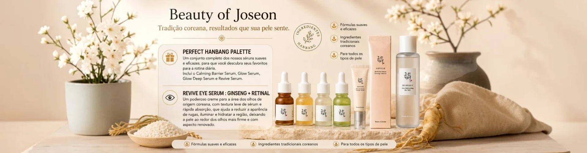 Coleção Beauty of Joseon