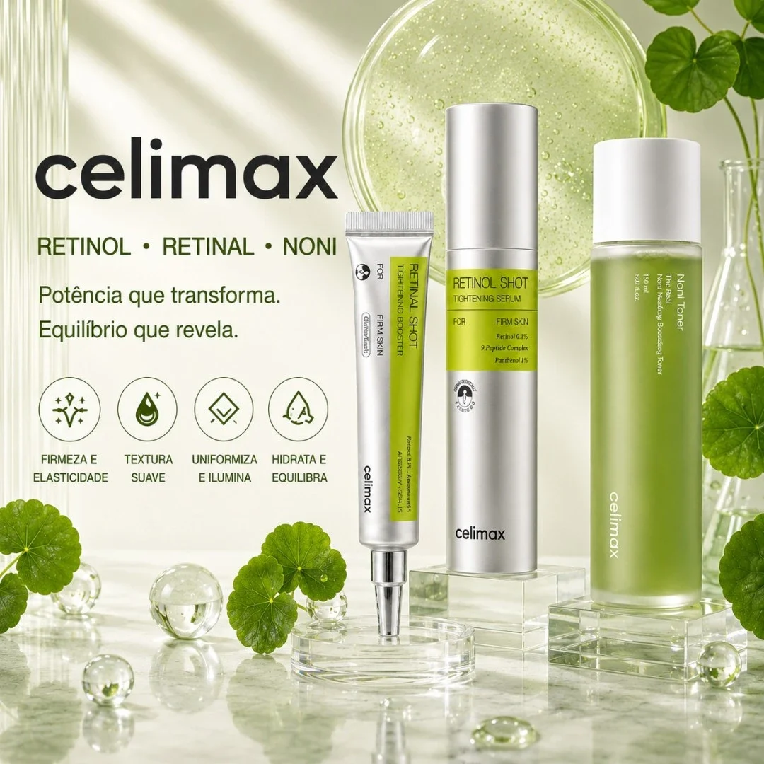 Coleção Celimax Retinol Retinal Noni
