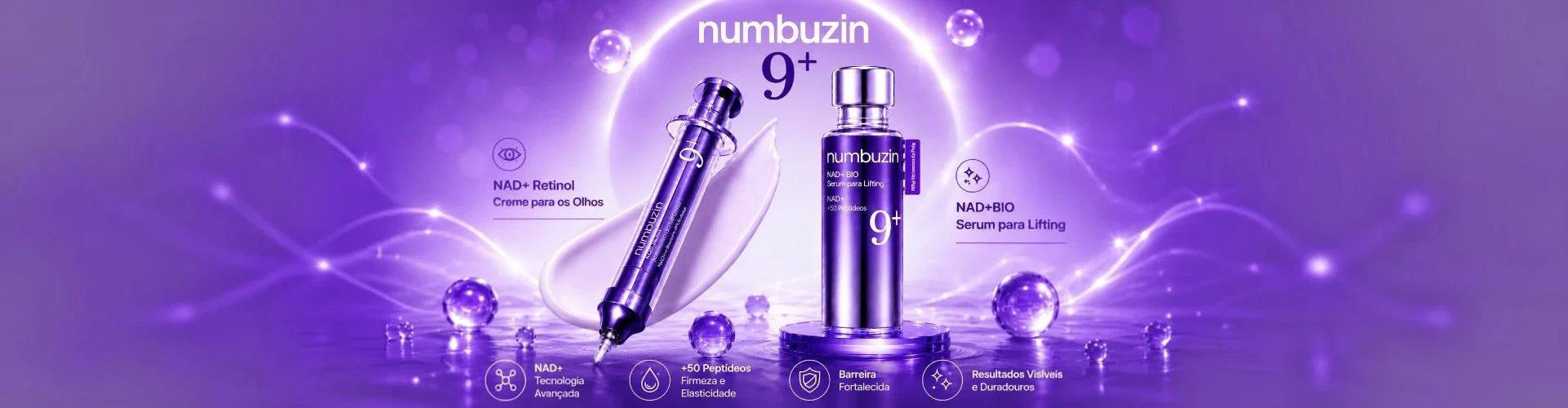 Coleção Numbuzin 9 Serum para Lifting