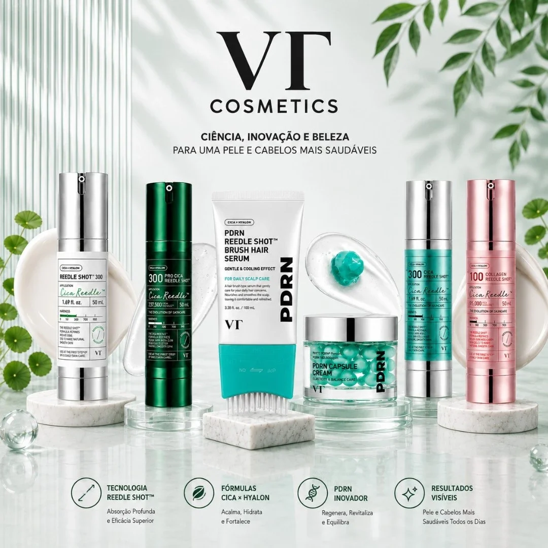 Coleção VT Cosmetics PDRN Reedle Shot