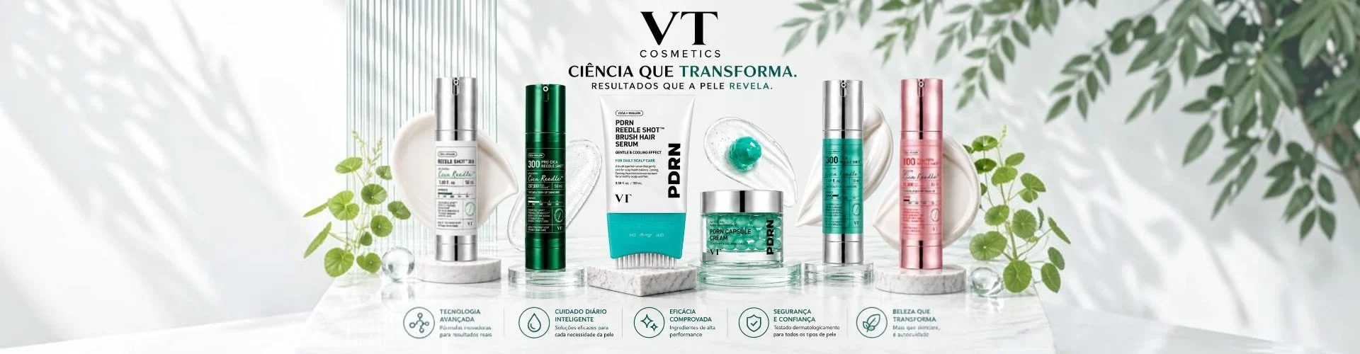 Coleção VT Cosmetics PDRN Reedle Shot